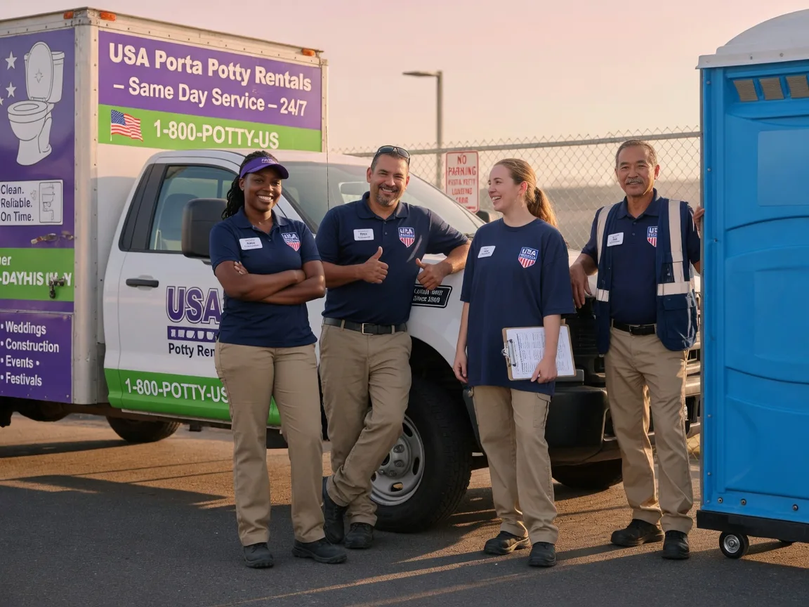 Porta Potty Rental company in Reedsville, OH